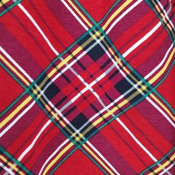 Talbot's Tartan Plaid Long Sleeve Cotton Turtleneck Blouse Top NWT Size Large - Picture 11 of 12